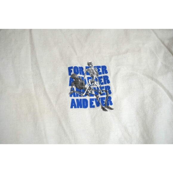 10-Deep T-Shirt Men's Size Large Skeleton Forever and Ever Big Back Graphic USA - Picture 3 of 13